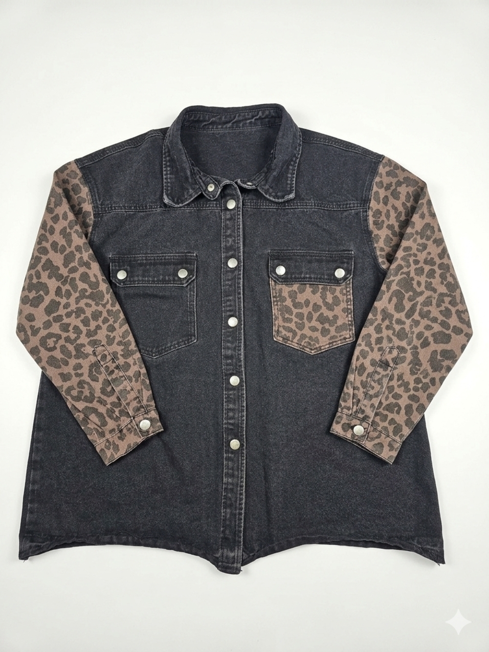 SHEIN 2x Leopard Jacket